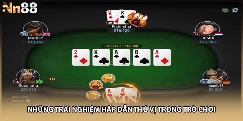 Những trải nghiệm hấp dẫn thú vị trong trò chơi